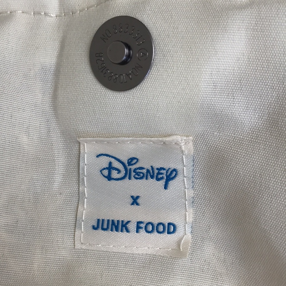 Disney x Junk Food Raffia Straw Drawstring Backpack - Picture 6 of 7